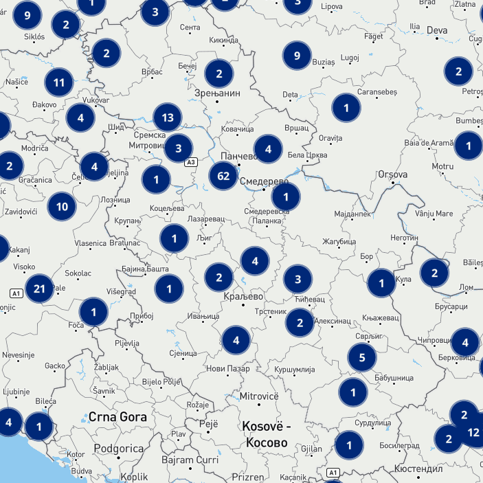 DM drogerie lokacije